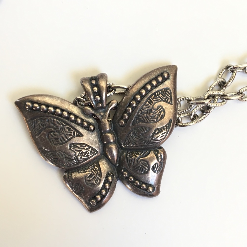 Vintage Butterfly Necklace by NewPro